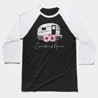 Camping Nana Baseball T-Shirt